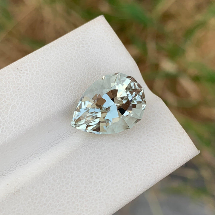 7.00 Carats Loose Green Amethyst Pear Shape