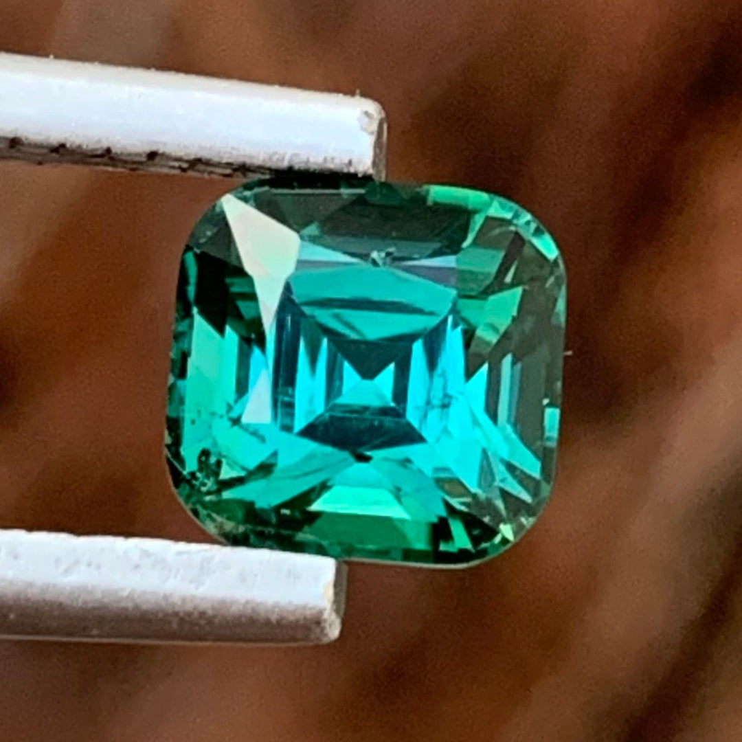 bluish green tourmaline