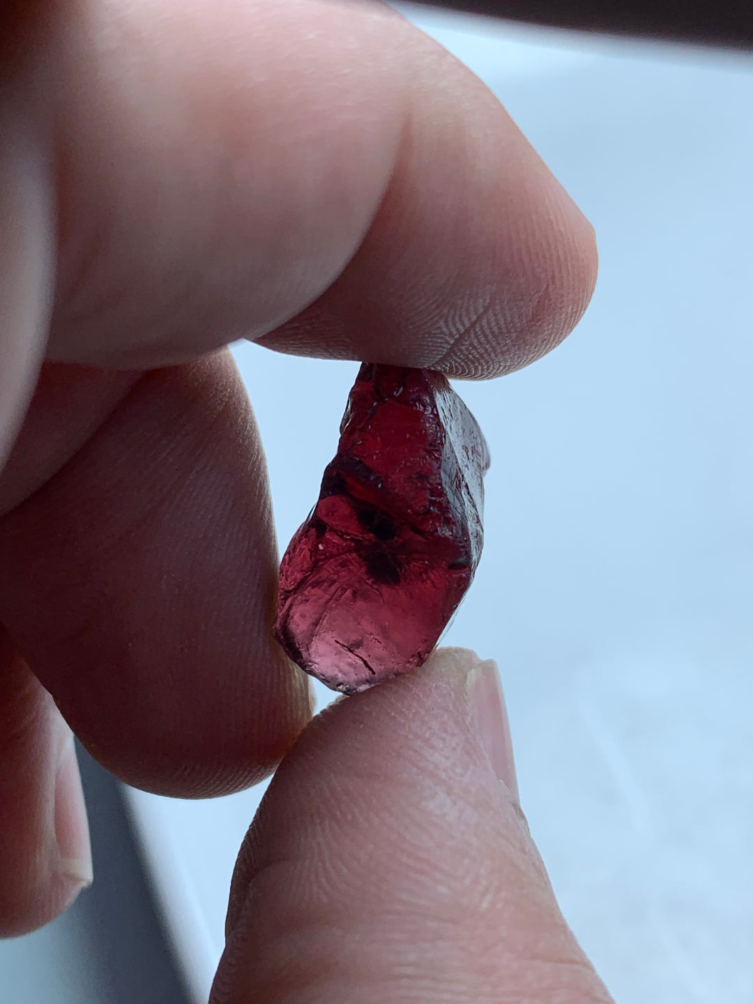 Classy 3.33 Grams Facet Grade Rhodolite Garnet