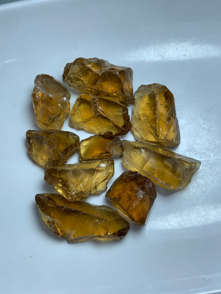 Gorgeous 34.87 Grams Facet Grade Honey Brown Citrine