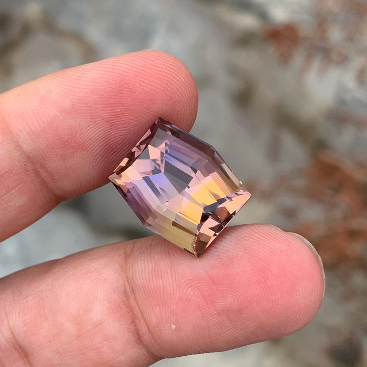 16.15 Carats Loose Ametrine Hexagon Shape