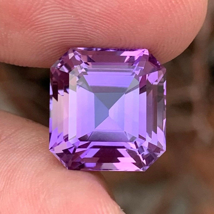 faceted amethyst