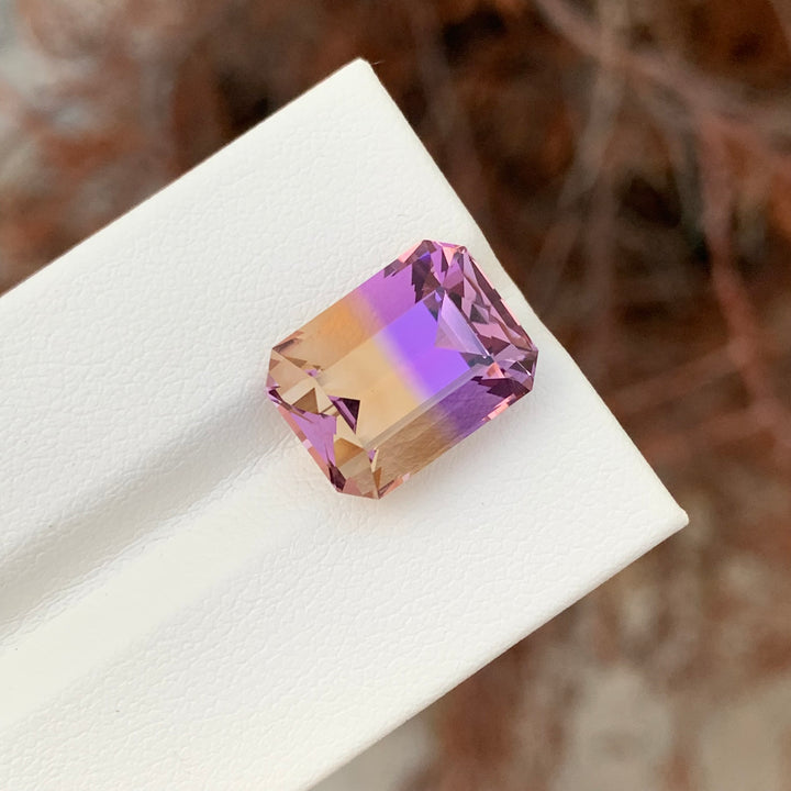 9.50 Carats Loose Ametrine Emerald Cut