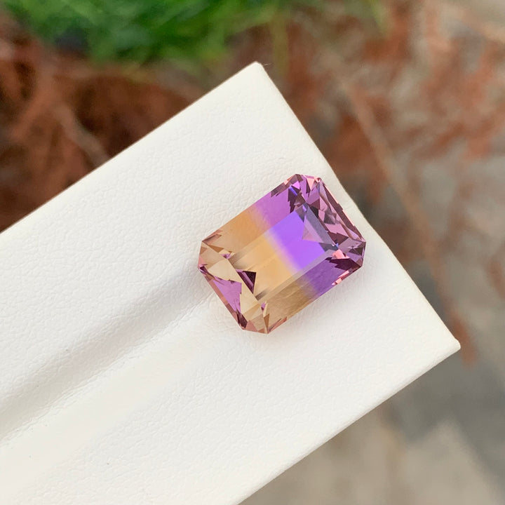 9.50 Carats Loose Ametrine Emerald Cut