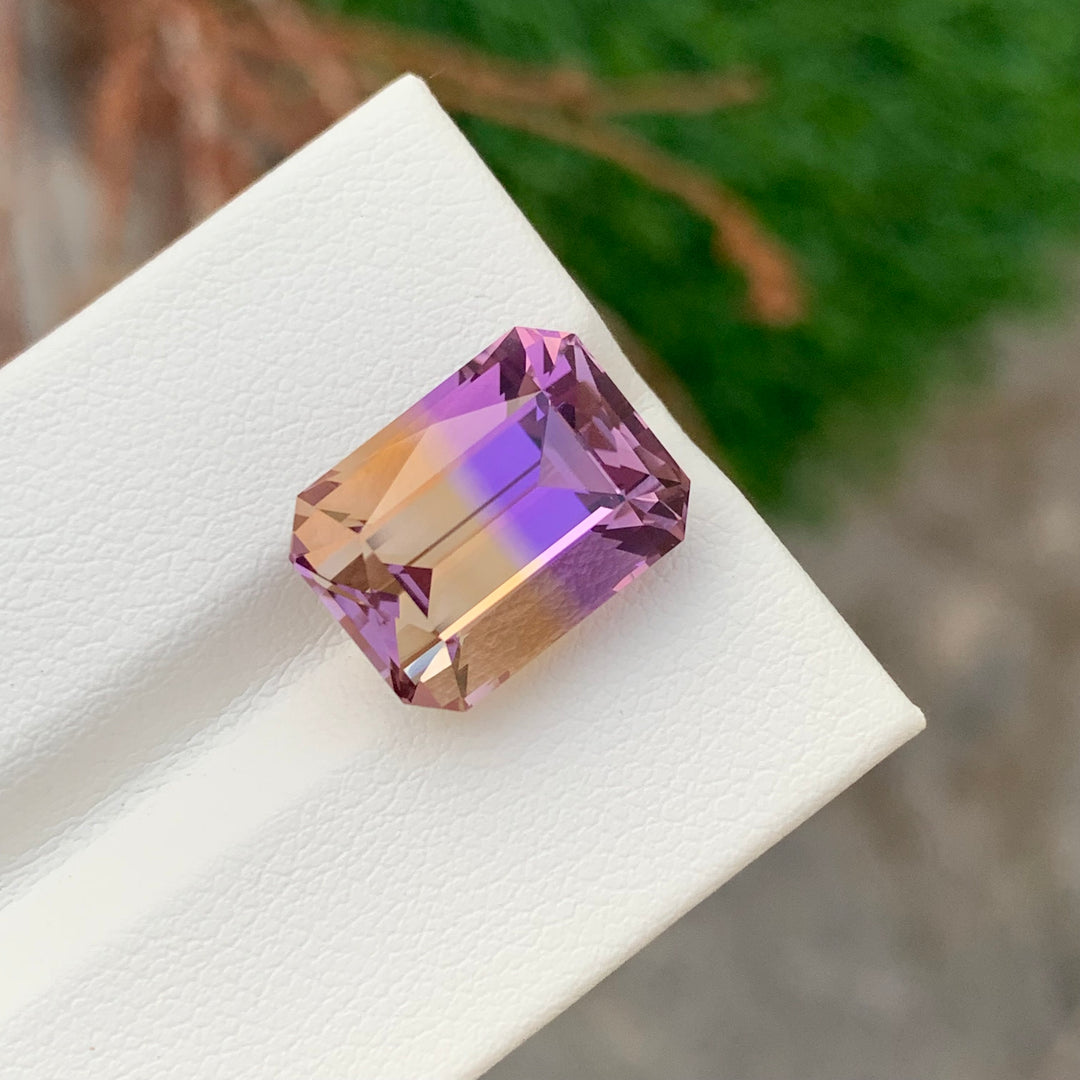 9.50 Carats Loose Ametrine Emerald Cut