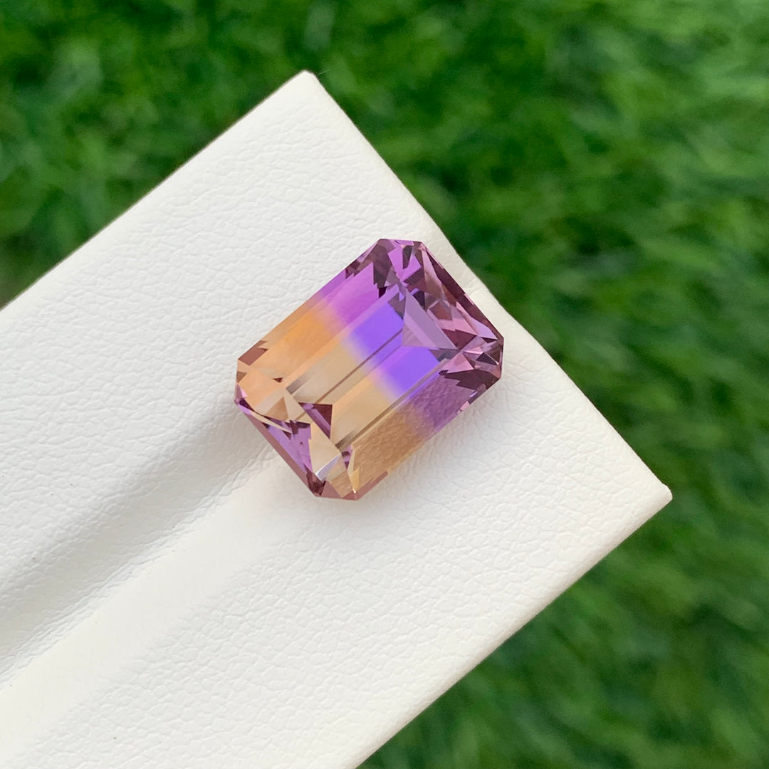 9.50 Carats Loose Ametrine Emerald Cut