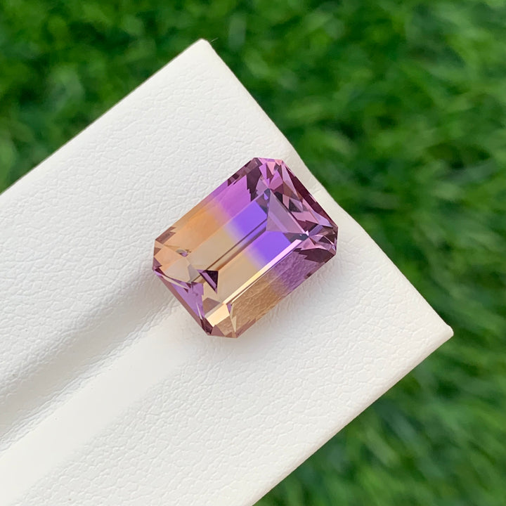 9.50 Carats Loose Ametrine Emerald Cut