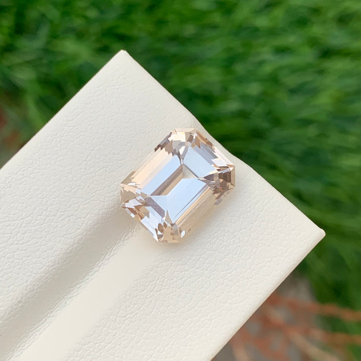 8.25 Carats Loose Golden Topaz Emerald Cut