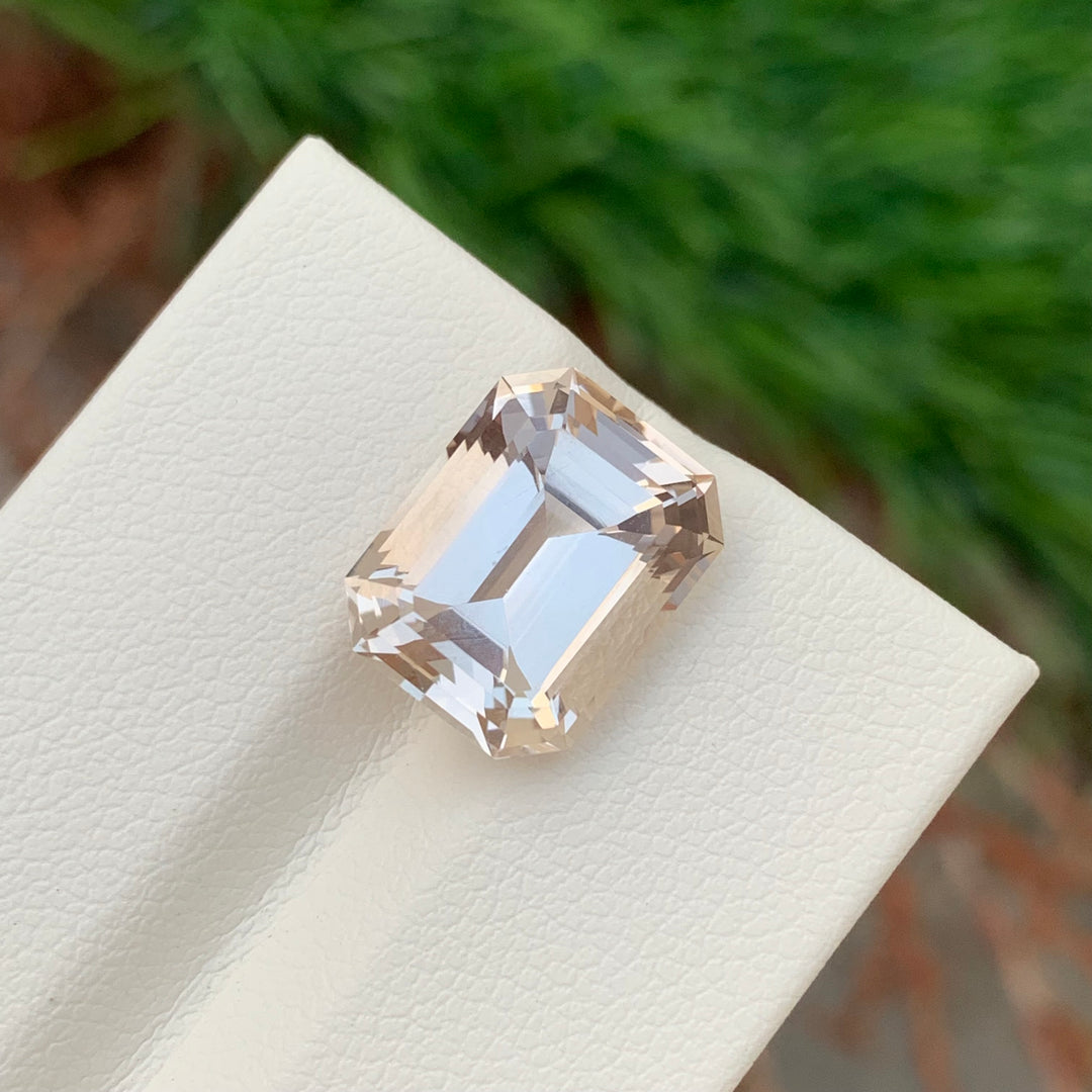 8.25 Carats Loose Golden Topaz Emerald Cut