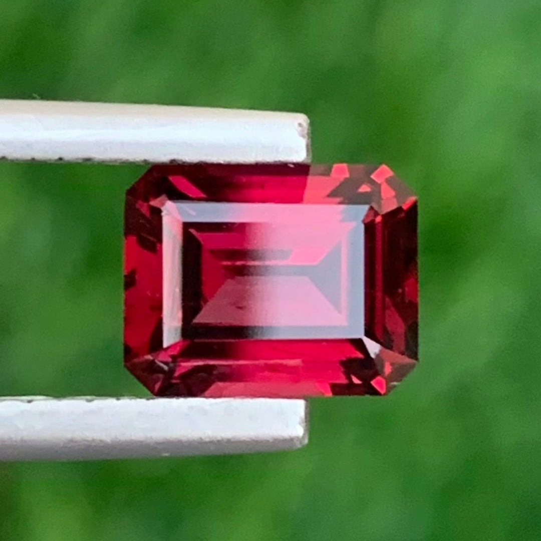 faceted garnet