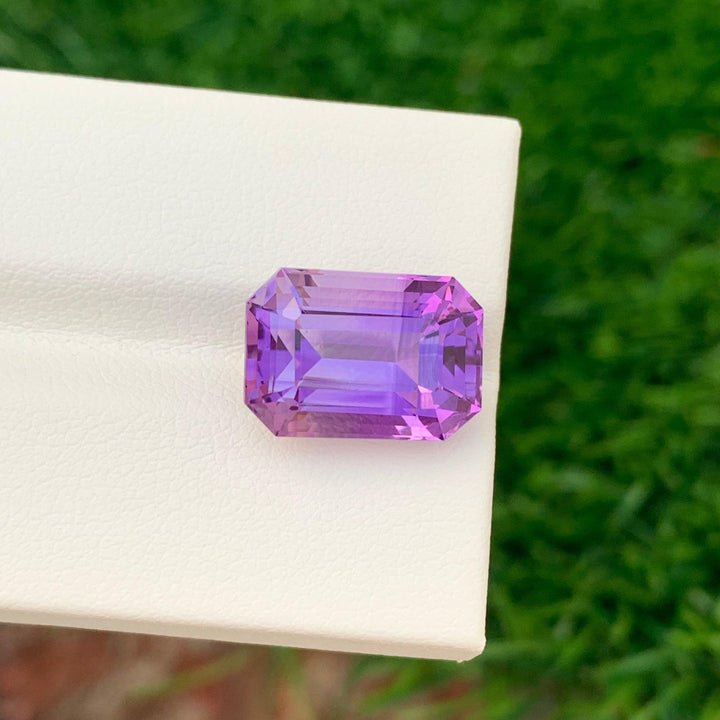 8.80 Carats Loose Amethyst Emerald Cut