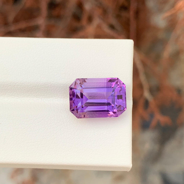 8.80 Carats Loose Amethyst Emerald Cut