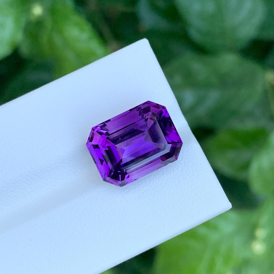 10.05 Carats Loose Amethyst Deep Purple