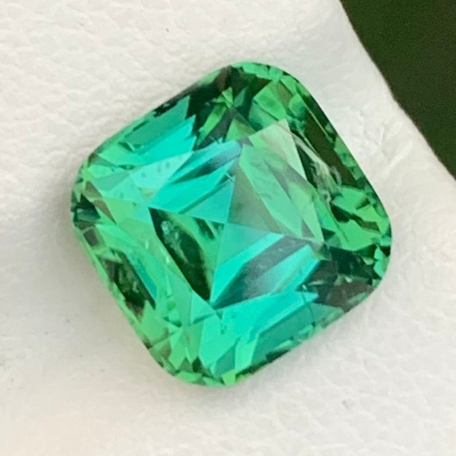 blue green tourmaline