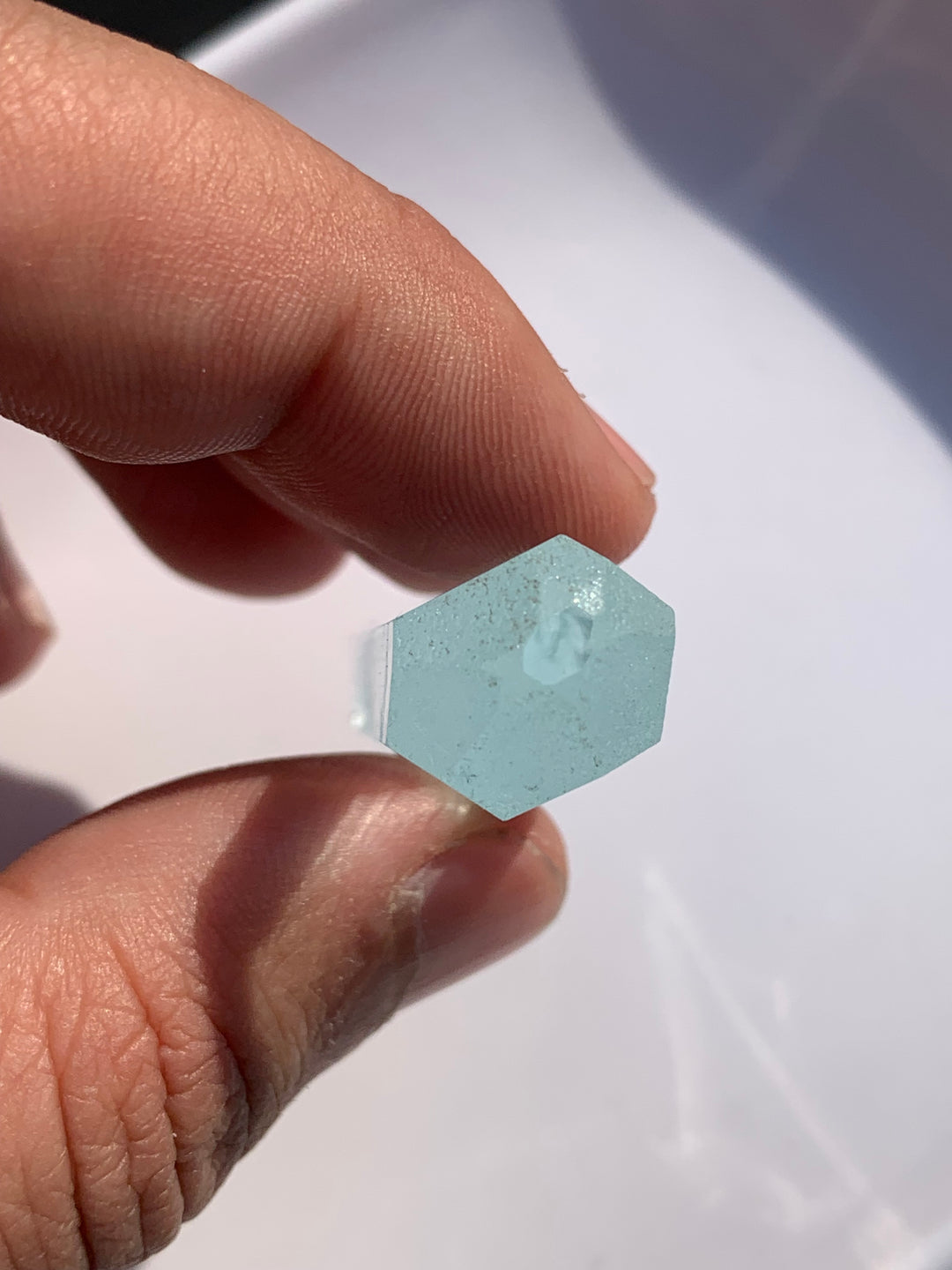 14.81 Grams Facet Grade Aquamarine Piece