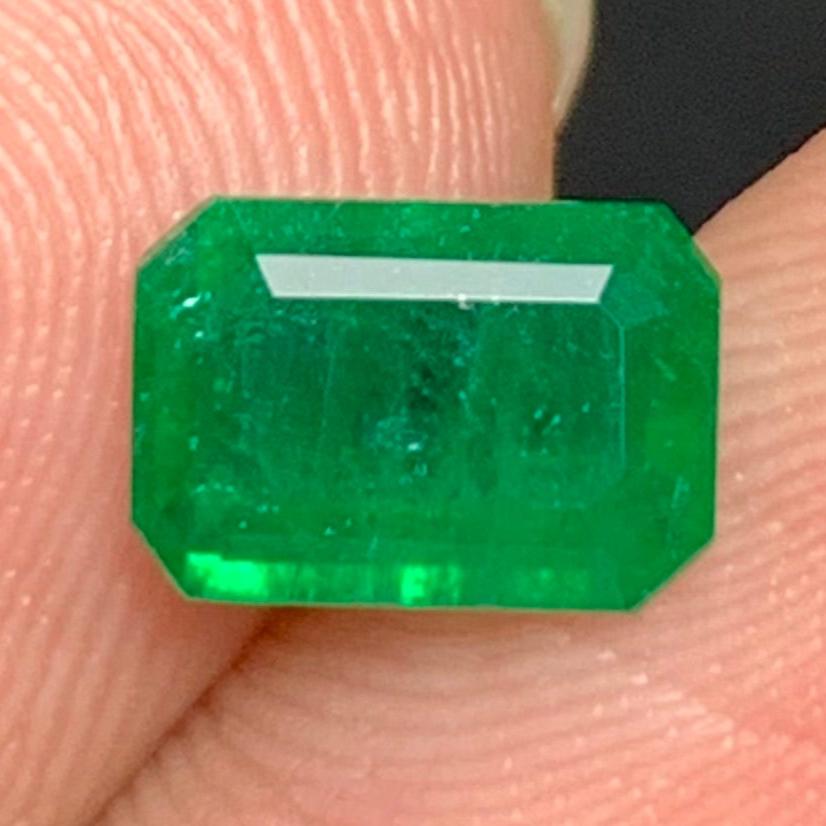 faceted emerald