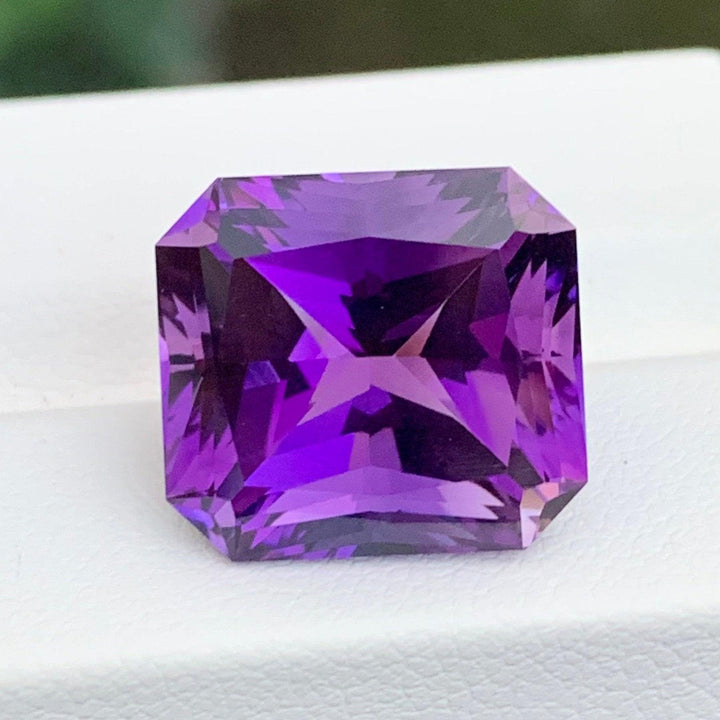 faceted amethyst