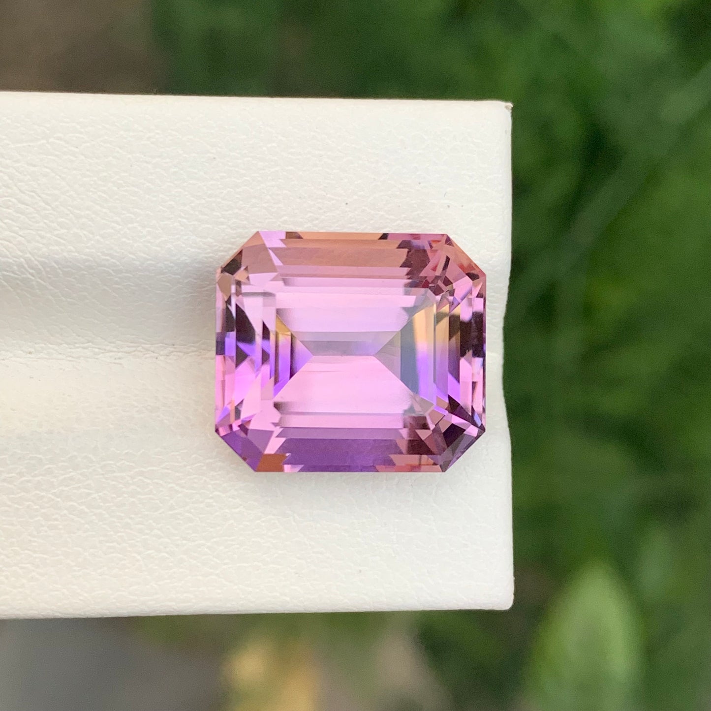 13.35 Carats Faceted Bi Color Ametrine Natural Brazilian Gemstone