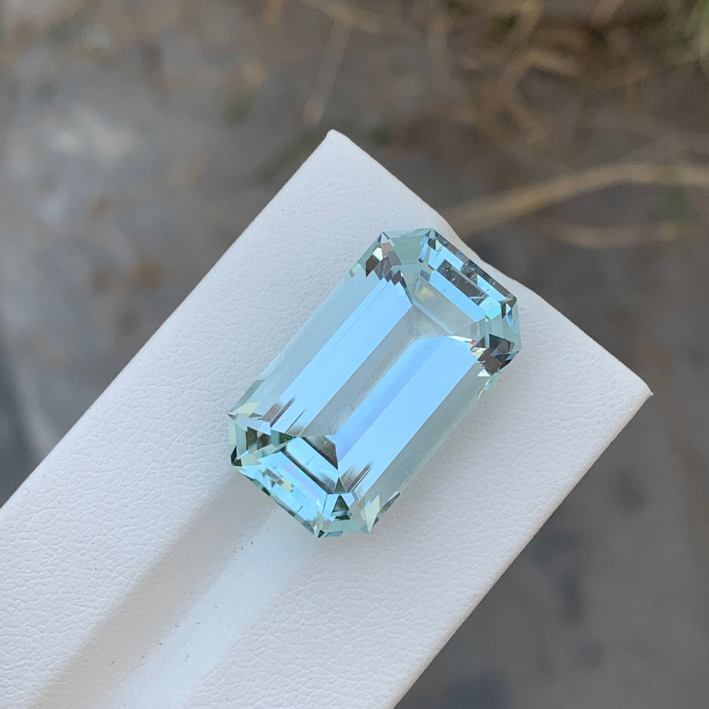 faceted aquamarine