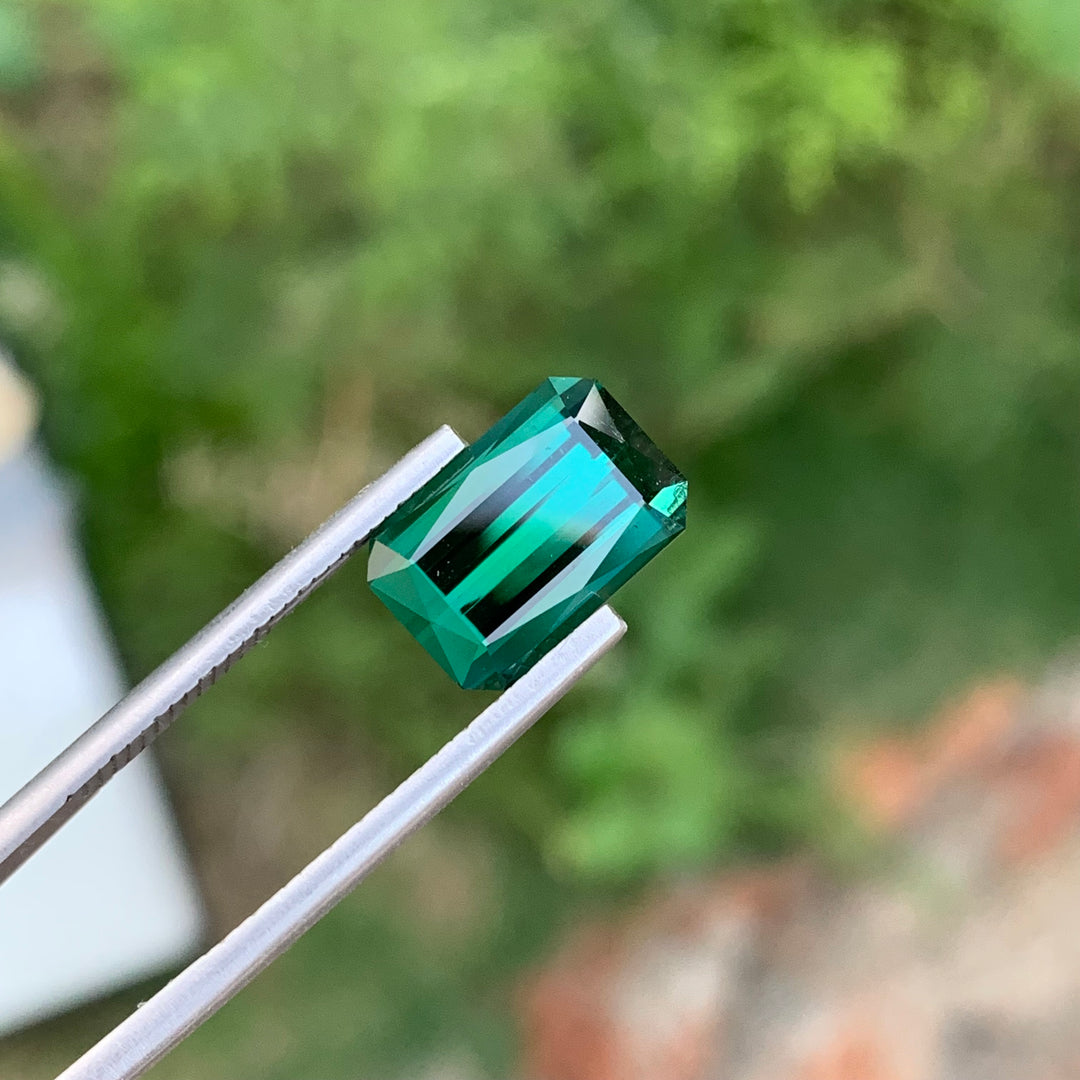 bluish green tourmaline