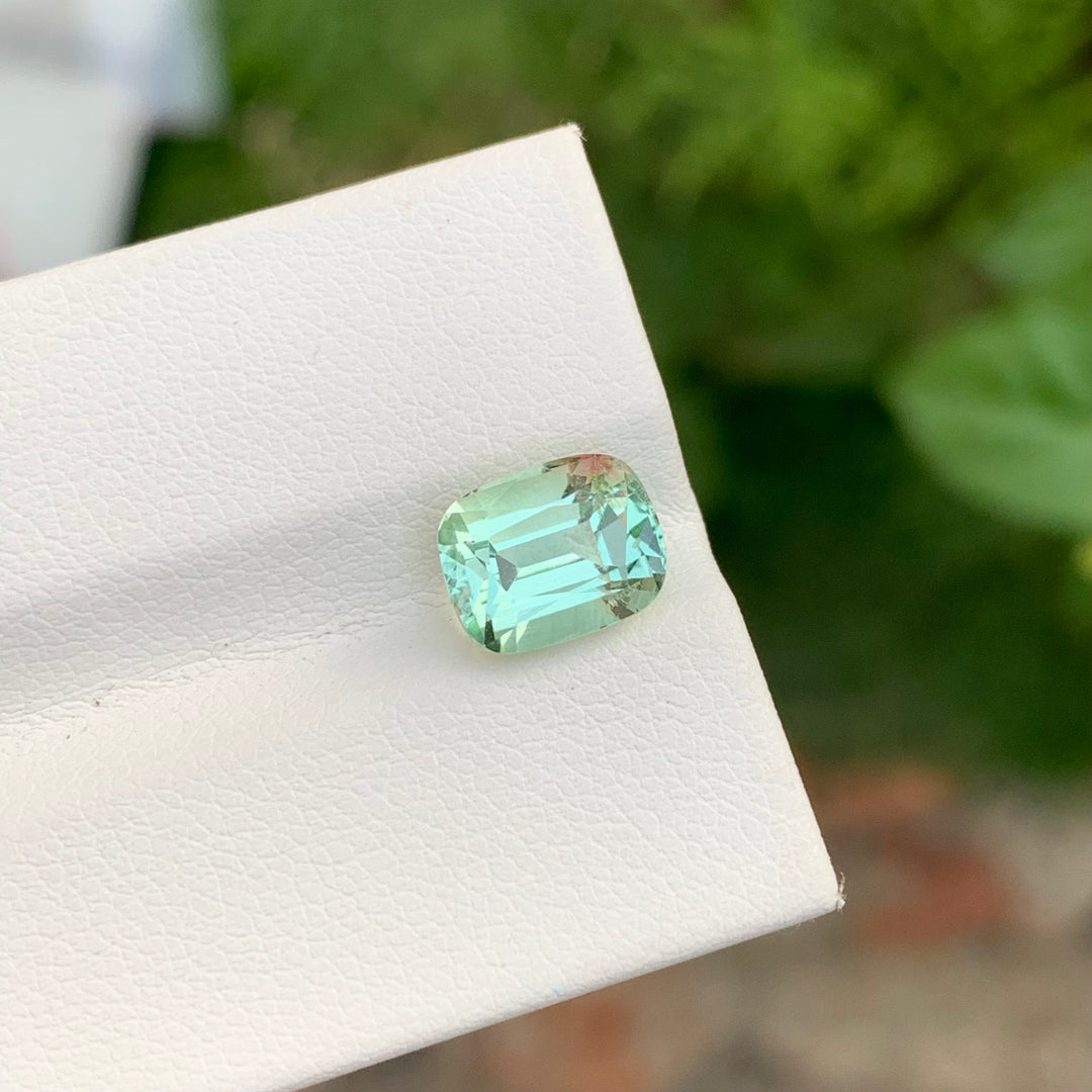 mint green tourmaline