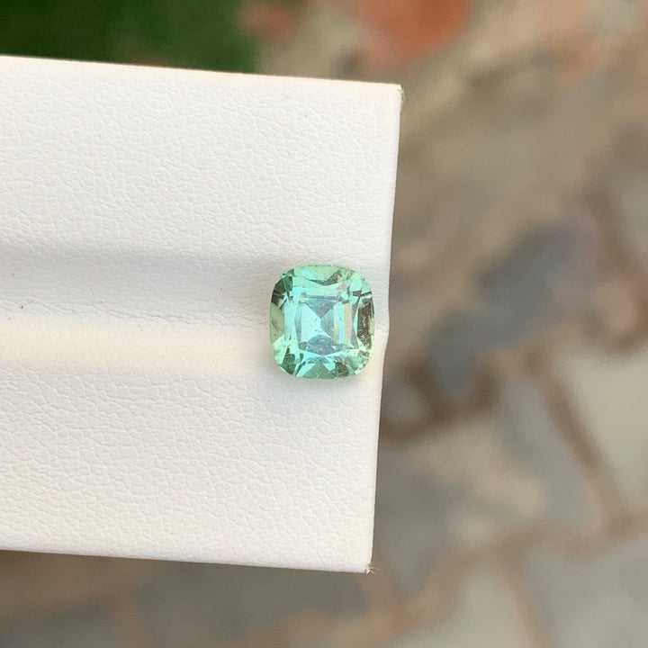 mint green tourmaline