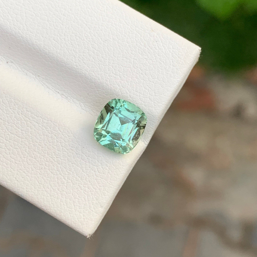 mint green tourmaline