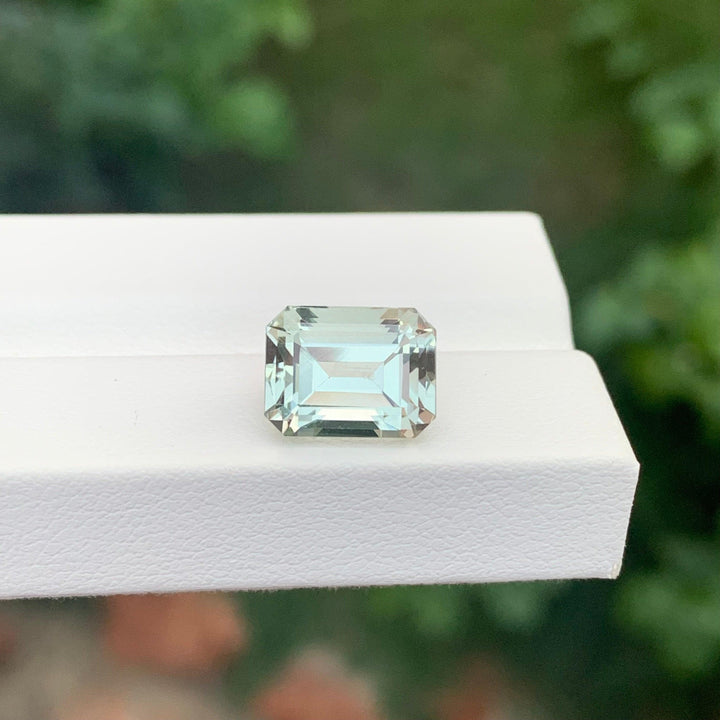 5.00 Carats Loose Green Amethyst Emerald Shape