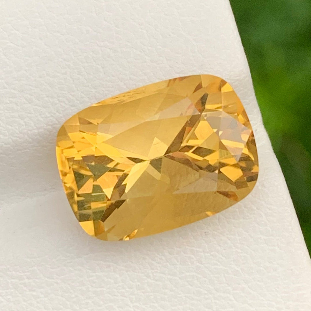 faceted citrine