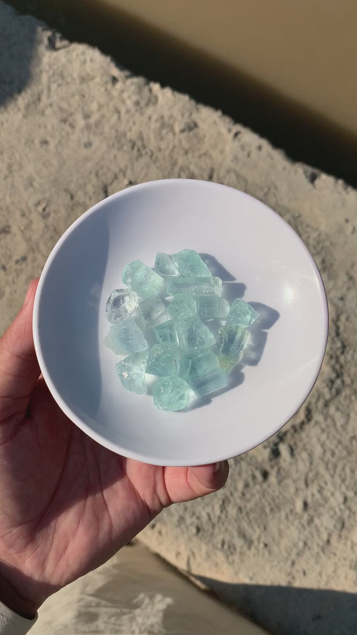 41.35 Grams Lovely Facet Grade Aquamarine