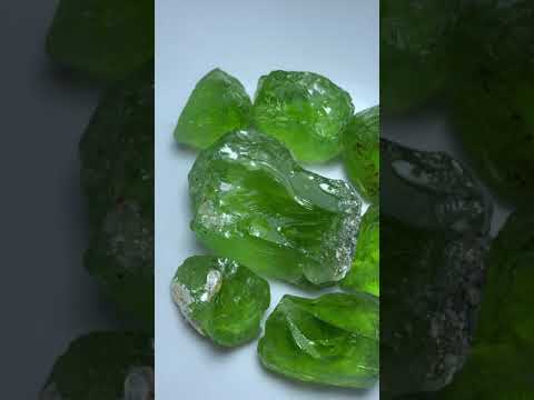 46.15 Grams Natural Facet Grade Green Peridot Parcel From Pakistan