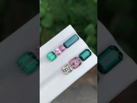 6.35 Carats Loose Tourmaline Gemstones Lot